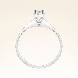 0,01 Karat Efektli Tektaş Pırlanta Yüzük - PR00977 - 3