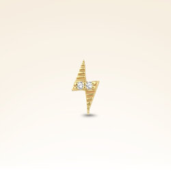 0,01 Karat Pırlanta Taşlı Şimşek Piercing - 1