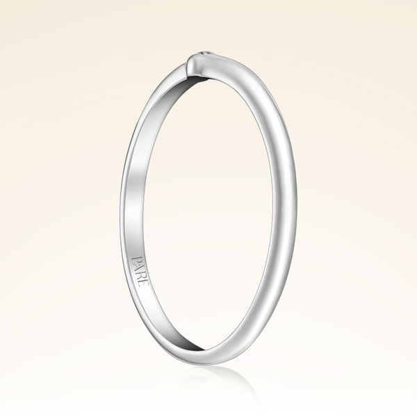 0,01 Karat Tektaş Pırlanta Yüzük - Pare Pırlanta