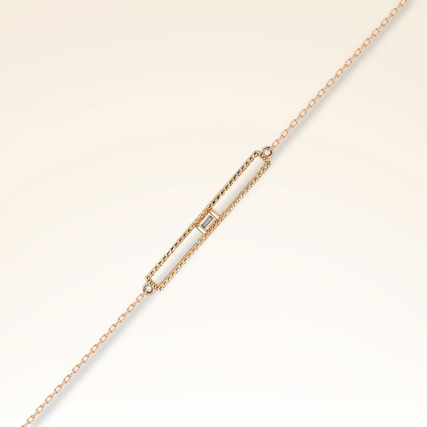 0,02 Karat Baget Pırlanta Bileklik - Pare Pırlanta