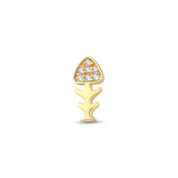 0,02 Karat Pırlanta Taşlı Kılçık Piercing - P0004101 - 1