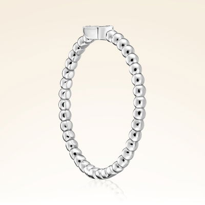 0,02 Karat Pırlanta Taşlı Yıldız Yüzük - Pare Pırlanta