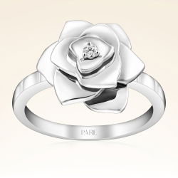 0,03 Karat Pırlanta Gül Yüzük - PR01008 - 1