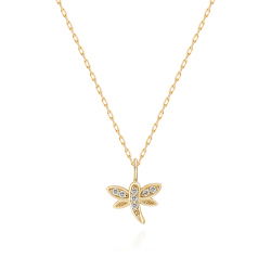 0,03 Karat Pırlanta Yusufçuk Kolye - PR01561 - 1