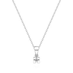 0,03 Karat Tektaş Pırlanta Kolye - PR00933 - 1