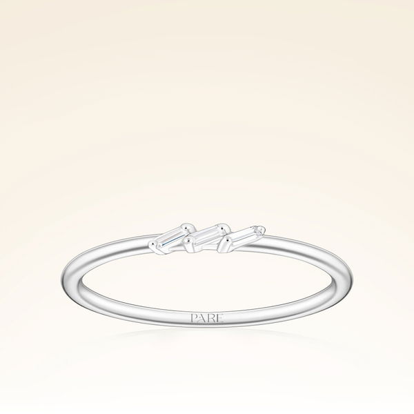 0,04 Karat Baget Pırlanta Yüzük - Pare Pırlanta