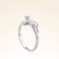 0,04 Karat Fantezi Pırlanta Yüzük - 2