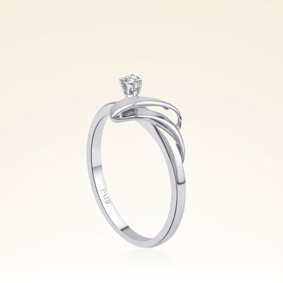 0,04 Karat Fantezi Pırlanta Yüzük - Pare Pırlanta