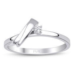 0,04 Karat Fantezi Pırlanta Yüzük - PR01395-8 - 1