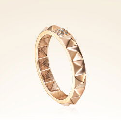 0,04 Karat Pırlanta Rose Trend Yüzük - 2