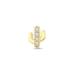0,04 Karat Pırlanta Taşlı Kaktüs Piercing - P0004099 - 1