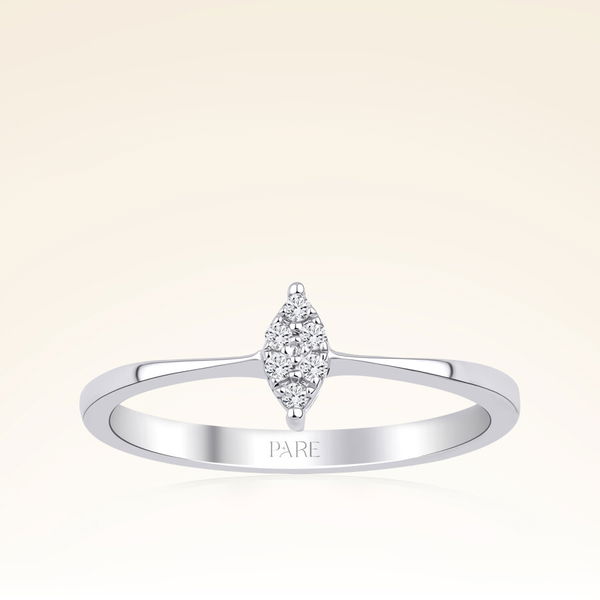  0,04 Karat Trend Pırlanta Yüzük - Pare Pırlanta