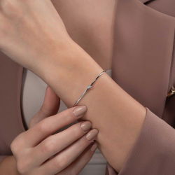 0,05 Karat Fantezi Pırlanta Bileklik - 2