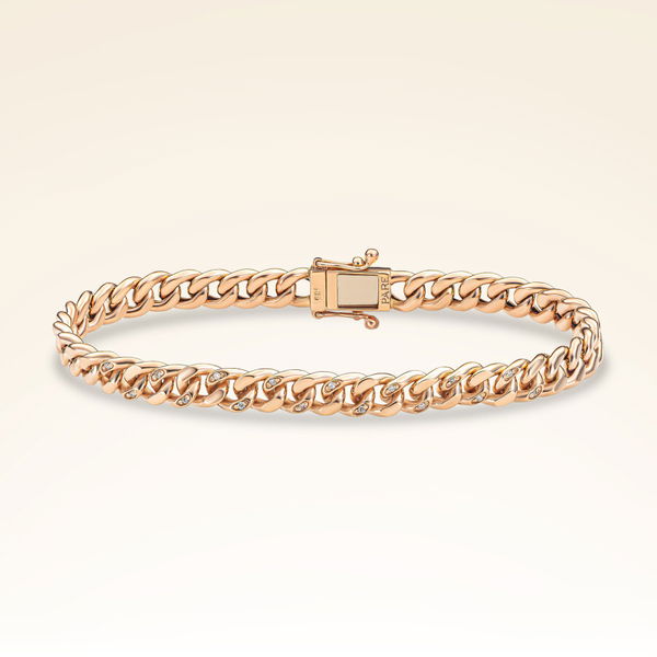 0,05 Karat Pırlantalı Trend Bileklik - Pare Pırlanta