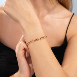 0,05 Karat Pırlantalı Trend Bileklik - 2