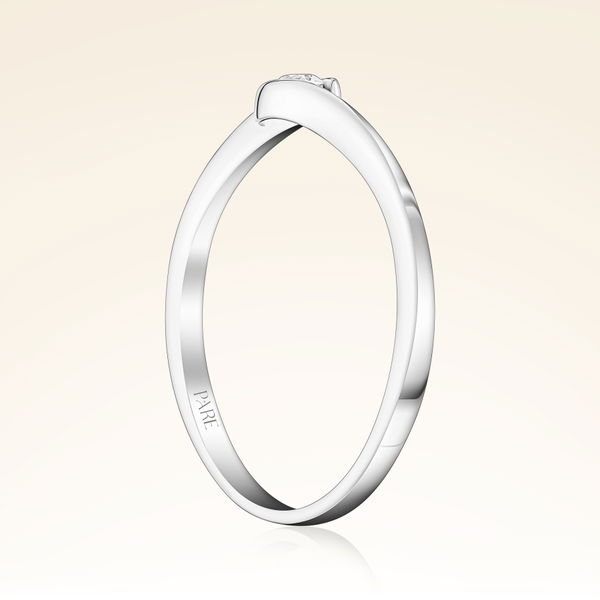 0,05 Karat Tektaş Pırlanta Yüzük - Pare Pırlanta