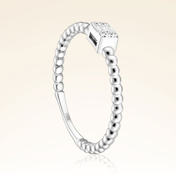 0,07 Karat Baget Pırlanta Yüzük - Pare Pırlanta