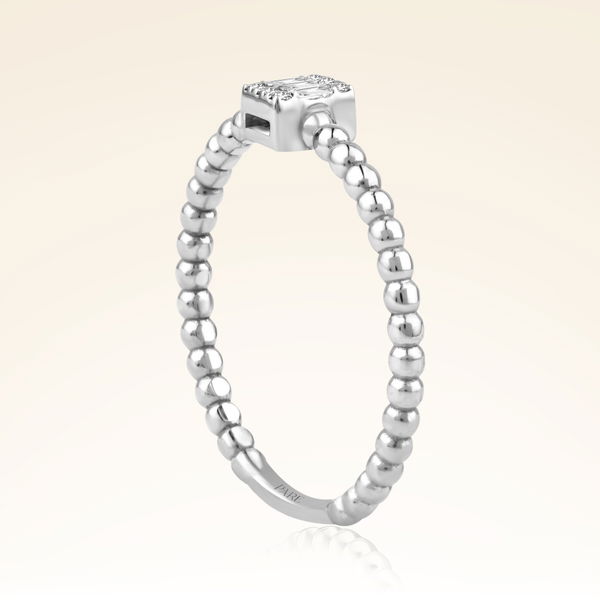 0,07 Karat Baget Pırlanta Yüzük - Pare Pırlanta