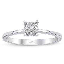 0,07 Karat Coronet Pırlanta Yüzük - PR01407 - 1