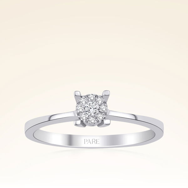 0,07 Karat Coronet Pırlanta Yüzük - Pare Pırlanta