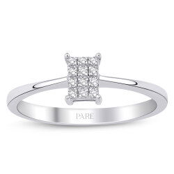  0,07 Karat Coronet Pırlanta Yüzük - 1
