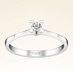 0,07 Karat Tektaş Pırlanta Yüzük - PR00276-8 - 1