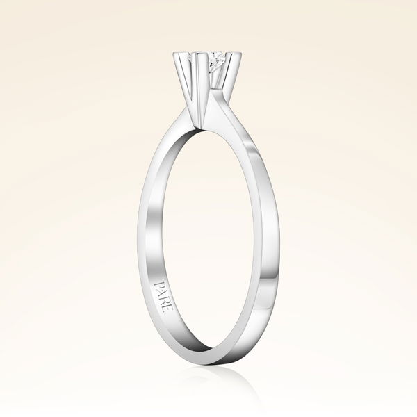 0,07 Karat Tektaş Pırlanta Yüzük - Pare Pırlanta