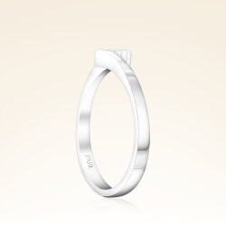 0,07 Karat Tektaş Pırlanta Yüzük - 2