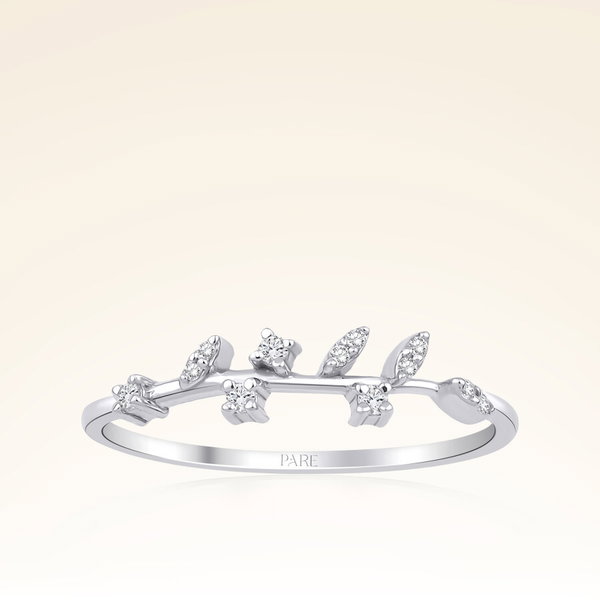 0,07 Karat Trend Pırlanta Yüzük - Pare Pırlanta