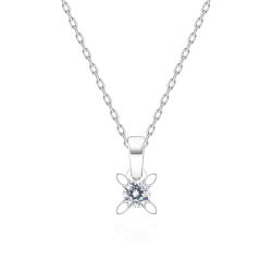 0,08 Karat Tektaş Pırlanta Kolye - PR00455 - 1