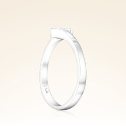 0,08 Karat Tektaş Pırlanta Yüzük - 2