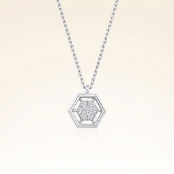  0,08 Karat Trend Pırlanta Kolye - 1