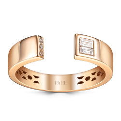 0,10 Karat Pırlantalı Fantezi Yüzük - PR01725 - 1