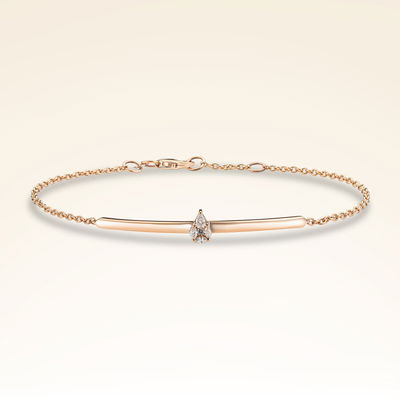 0,10 Karat Pırlantalı Trend Bileklik - Pare Pırlanta