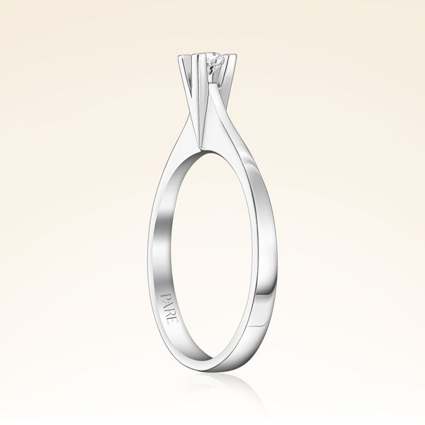 0,10 Karat Tektaş Pırlanta Yüzük - Pare Pırlanta