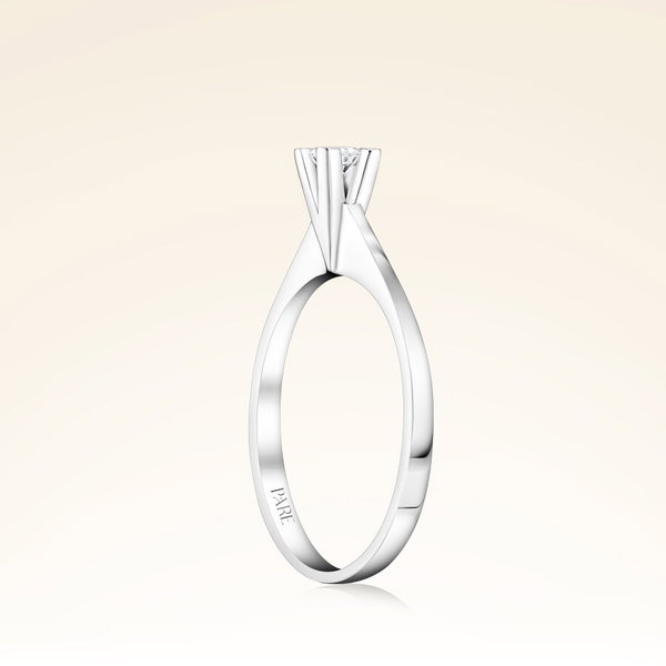 0,10 Karat Tektaş Pırlanta Yüzük - Pare Pırlanta