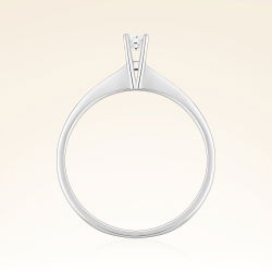 0,10 Karat Tektaş Pırlanta Yüzük - PR00920-8 - 3
