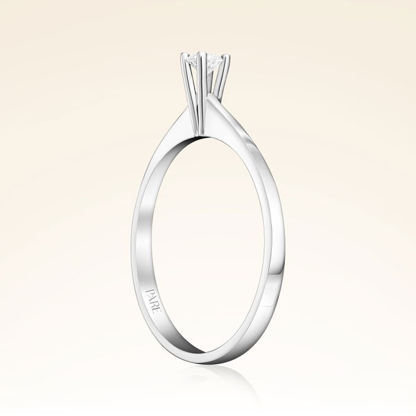 0,10 Karat Tektaş Pırlanta Yüzük - Pare Pırlanta