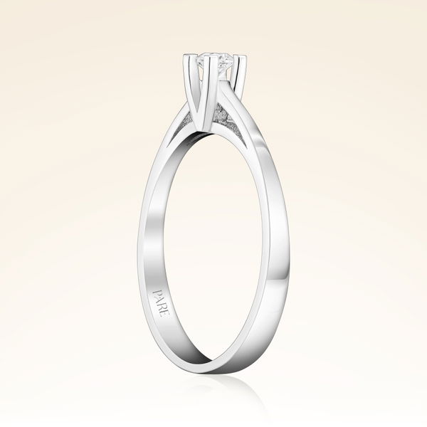 0,10 Karat Tektaş Pırlanta Yüzük - Pare Pırlanta