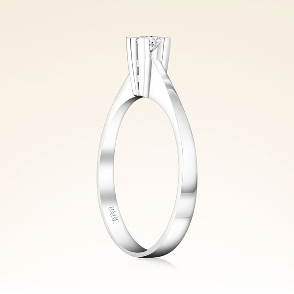 0,10 Karat Tektaş Pırlanta Yüzük - Pare Pırlanta