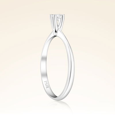 0,10 Karat Tektaş Pırlanta Yüzük - Pare Pırlanta