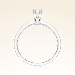 0,10 Karat Tektaş Pırlanta Yüzük - 3