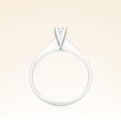 0,10 Karat Tektaş Pırlanta Yüzük - 3