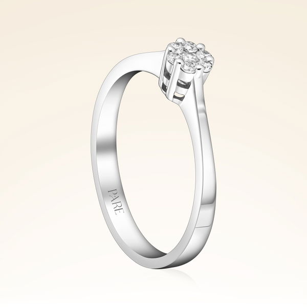 0,11 Karat Coronet Pırlanta Yüzük - Pare Pırlanta