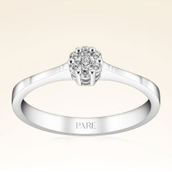 0,11 Karat Coronet Pırlanta Yüzük - PR00597 - 1