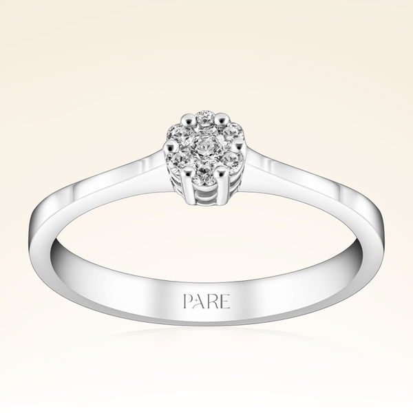 0,11 Karat Coronet Pırlanta Yüzük - Pare Pırlanta