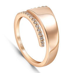 0,11 Karat Pırlantalı Trend Yüzük - PR01771 - 2