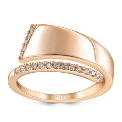 0,11 Karat Pırlantalı Trend Yüzük - PR01771 - 1
