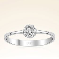 0,12 Karat Coronet Pırlanta Yüzük - 1