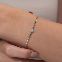 0,12 Karat Fantezi Pırlanta Bileklik - PR00875 - 3